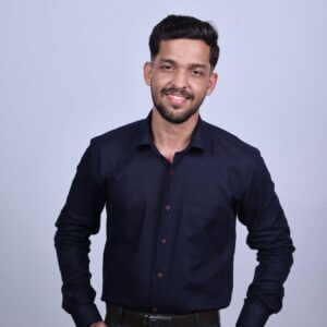 Navy Blue Color Blended Linen Shirt For Men’s