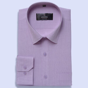 Light Purple Color High Jack Cotton Shirt For Men’s.