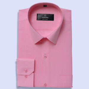 Pink Color High Jack Cotton Shirt For Men’s.